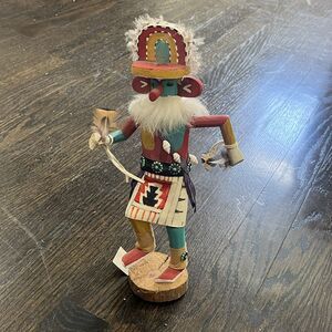Poli Kachina‎ Doll Butterfly Emery Kyasyousie Hopi Rainbow Figurine Native